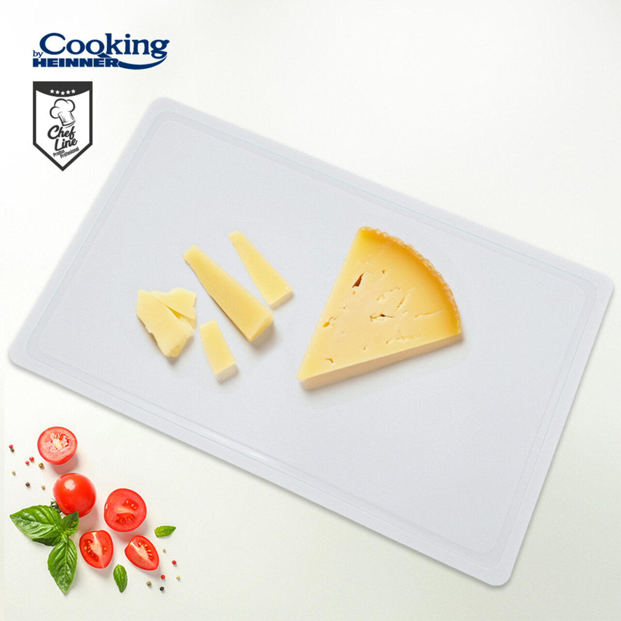 Tocator HACCP GN1/1, Cooking by Heinner, 53x32.5x2 cm, polietilena (LPDE), alb - imagine 3